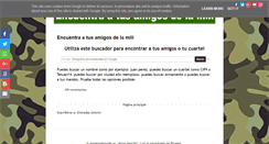 Desktop Screenshot of amigosdelamili.es